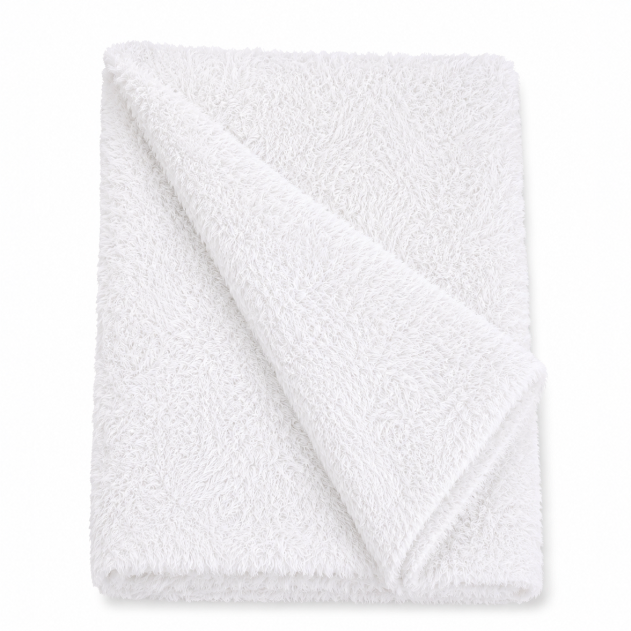 White Stroller Blanket