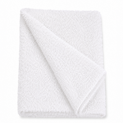 White Stroller Blanket