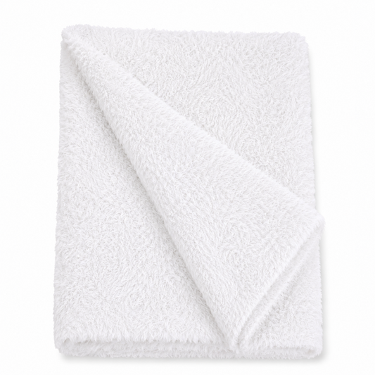 White Stroller Blanket