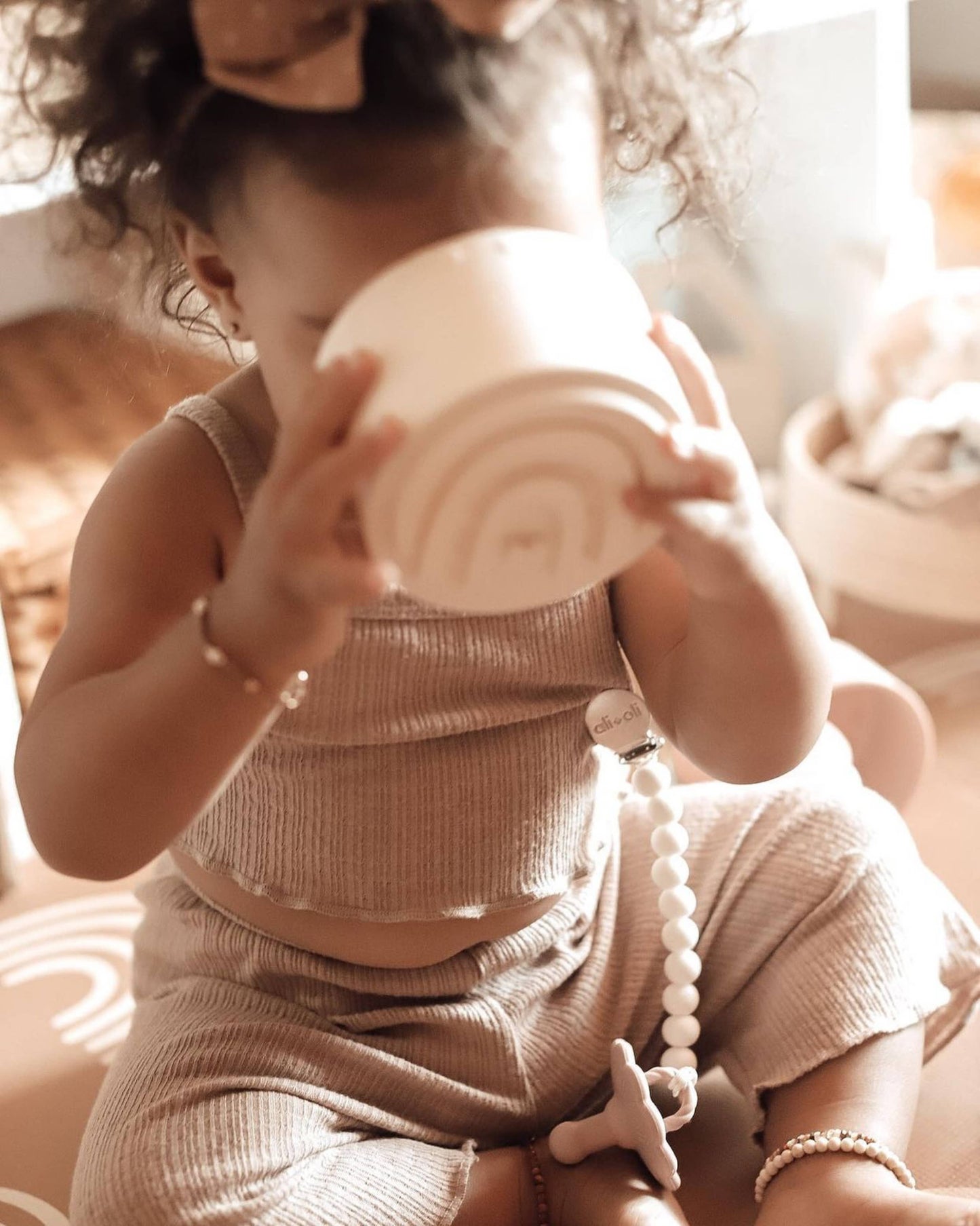 Soft Silicone Stacking Cups Toy