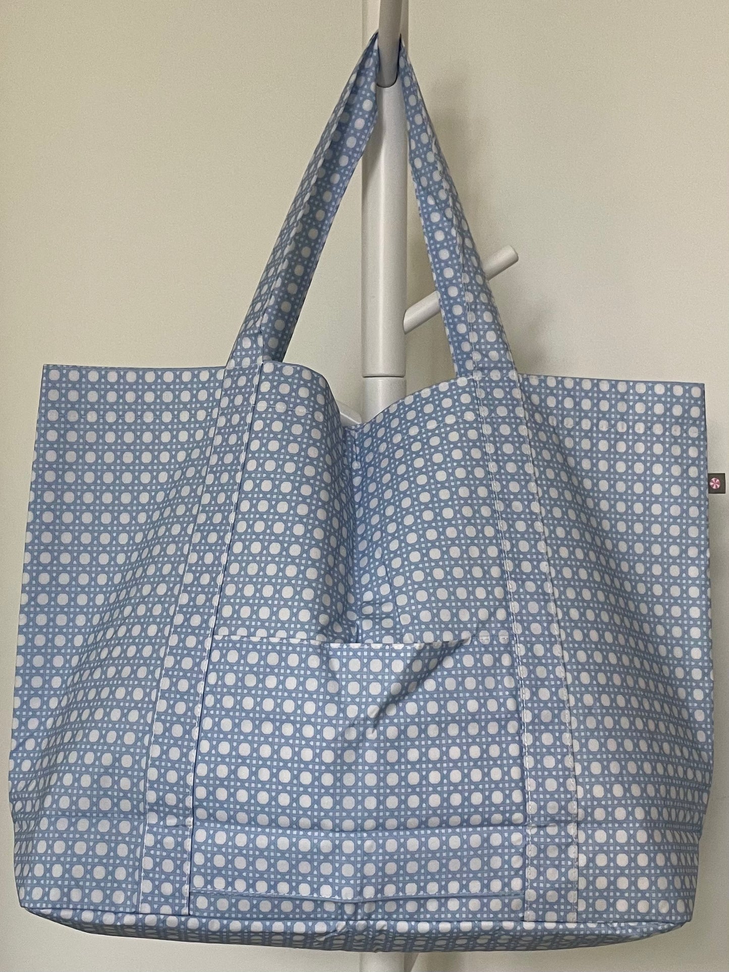 Blue Bungalow Glossy Jumbo Tote