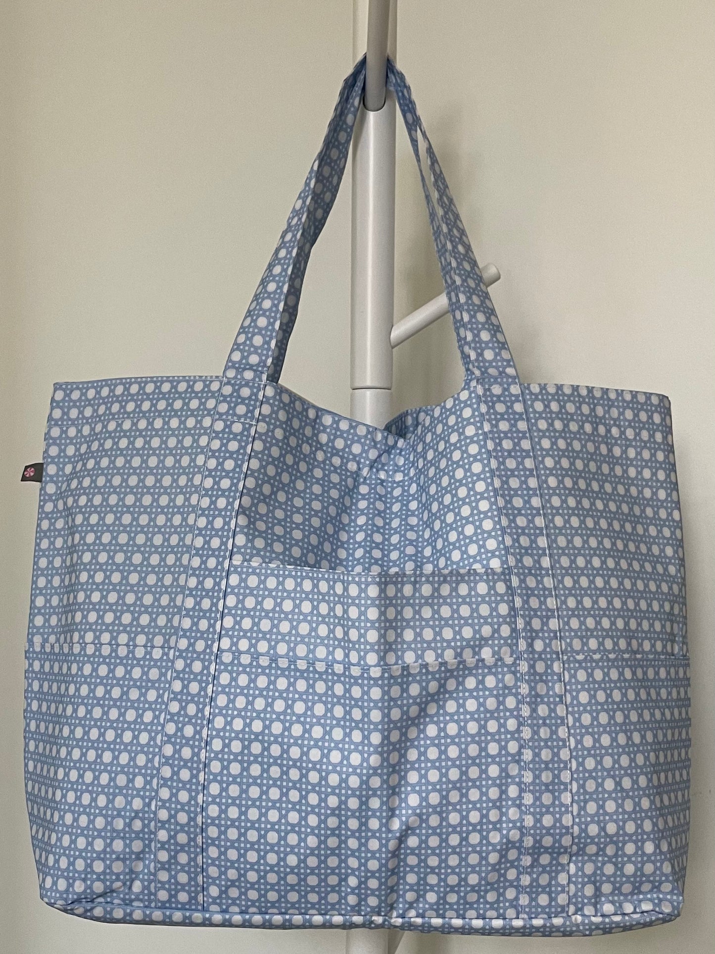 Blue Bungalow Glossy Jumbo Tote