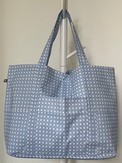 Blue Bungalow Glossy Jumbo Tote