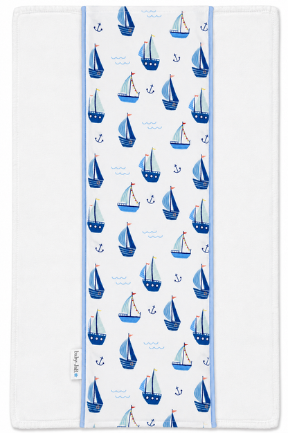Sailboat Burp Cloth
