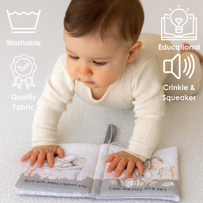 Bubble Bath – 10-Page Crinkle Cloth Book