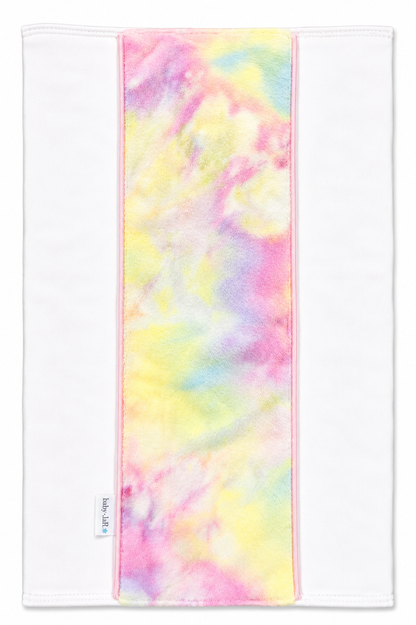 Rainbow Tie Dye Burp Cloth