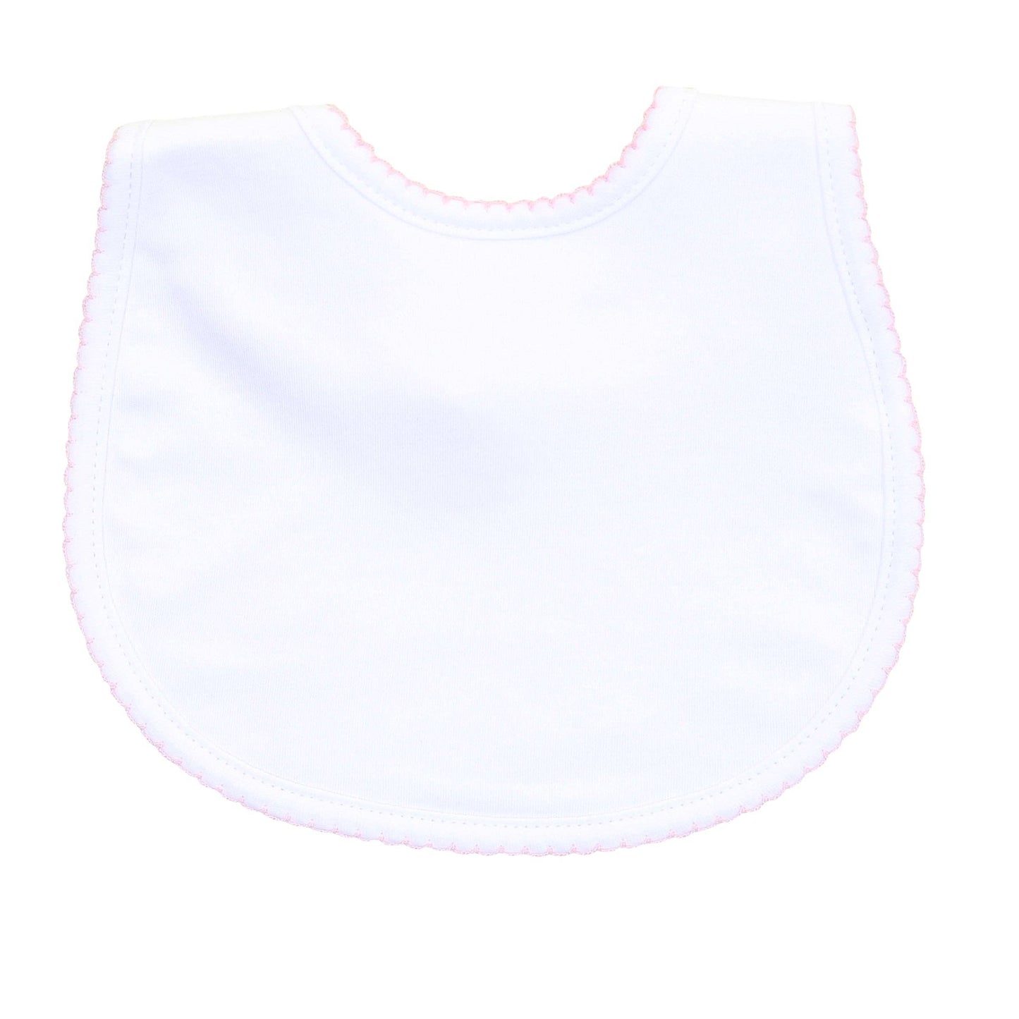 Essentials Pink Trim Bib