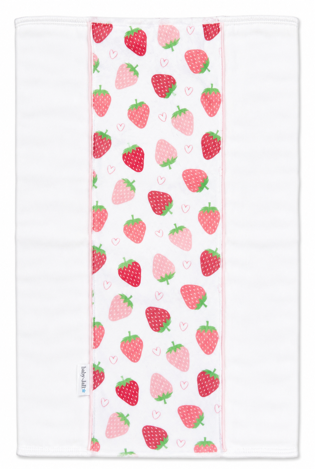 Strawberry Burp Cloth