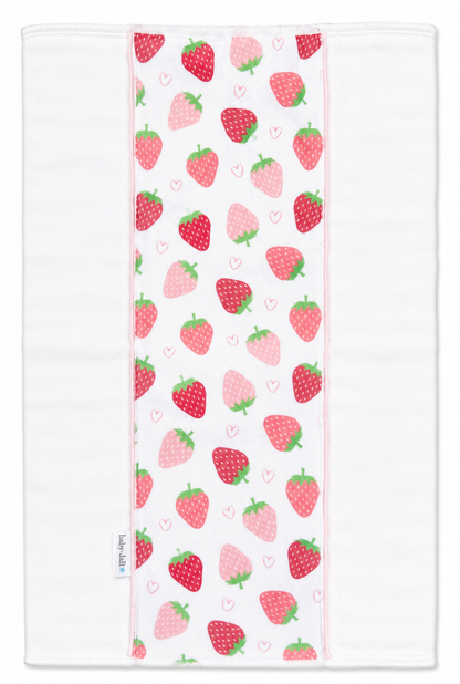 Strawberry Burp Cloth