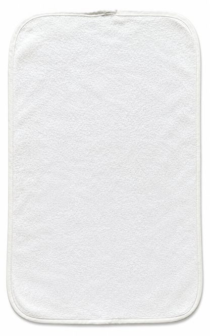 Plain White Burp Cloth