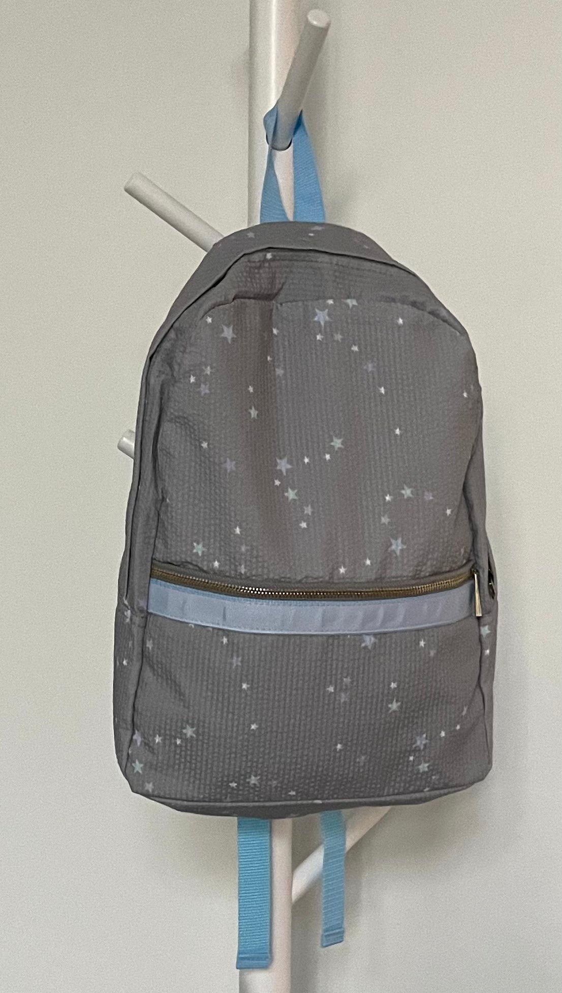 Little Stars Seersucker Backpack