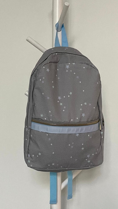 Little Stars Seersucker Backpack