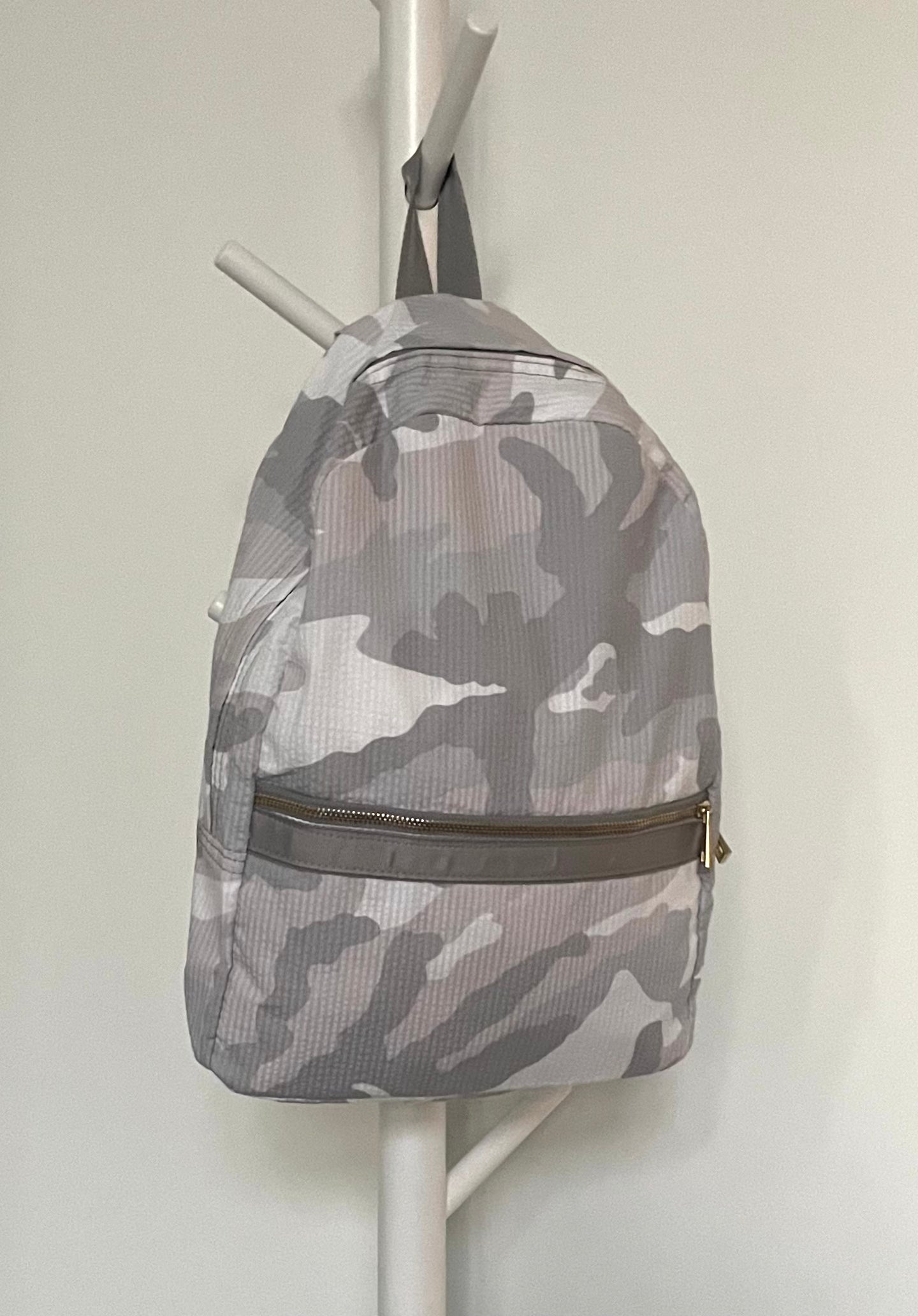 Snow Camo Seersucker Backpack
